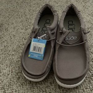 Hey dudes boys boat shoe